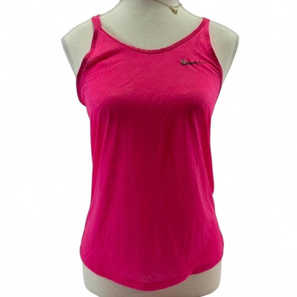 Pink Nike Running Activewear Tank Top Size Small